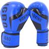 Generico Guanti Da Boxe Per Bambini - Guanti Da Allenamento Da 6 Once | Schiuma Ad A | Guanti da 6 once, schiuma altamente elastica, vestibilità sicura per bambini 6 ai 12 anni.