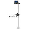 Densony Supporto per ecoscandaglio, 4,7 x 31,5 cm, per ecoscandaglio, con supporto girevole a 360°, regolabile, per diverse dimensioni, medie e piccole barche da pesca, canoe e kayak