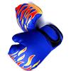 Schimer Guantoni da Boxe per Bambini in Materiale PU Addensato per Combattimenti e Allenamenti Professionali, Ideali per Sparring e Sacchi da Boxe, 1 Paio, 20x15x5 Cm (Blu)