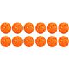 Aumotop Set di Palline da Pickle a 40 Fori Ad Alta elasticità, 12 Pezzi, per Sport All'aria Aperta, per Tutte le età, in Plastica PE, Diametro 74 mm.