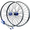 KANGXYSQ Set Di Ruote Per Mountain Bike 26/27,5/29 Pollic QR 9×100/10×135 Mm | 32H Mozzo Freni A Disco/V-brake Ruote Anteriori E Posteriori Cerchio In Lega Di Alluminio 7 A 12 Velocità