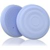 DEPAR Cuscino Propriocettivo del Sedile a Sfera con Pompa, Diametro di 34 cm,Cuscino Equilibrio,Cuscino a Sfera Ortopedico,Ufficio,Sportivo di Yoga,Cuscino D'aria per Massaggio
