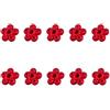 Allthingstore Sfere in silicone per raccoglitori di canne da pesca, 10 pezzi, con | Forte tensione elastica, tenuta sicura, previene la dispersione, si adatta alle canne da mosca da lancio, facile da allungare
