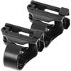 Healeved 2 Pezzi Clip per Boccaglio da Immersione Sostituibile Nero Plastico