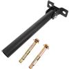 NIYANGLE Supporto per Bilanciere da Parete, T Bar Row Attachment, Acciaio Nero, per Allenamento Forza e Stacco, per Palestra Professionale e Home Fitness, per Esercizi Dorsali