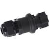 KALLORY Supporto per Asta Bandiera Kayak Nero in Nylon Pu, Pratico