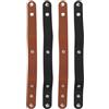 Asixxsix Fondina per Frusta in Pelle, Supporto per Frusta per Cintura con Fibbia in Metallo con Chiusura, Supporto per con Cintura Ergonomica per Riporre Le Fruste da Equitazione