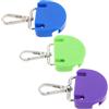 SECFOU 3 Pezzi Clip di Fissaggio per Attrezzatura Kayak, Plastico, SUP | Montaggio Laterale, Aggancio Rapido a Moschettone, Alta Resistenza per Uscite Acquatiche