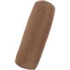 CVUTOVO Cuscino Yoga Cilindrico per Supporto Lombare, Pilates e Stretching | Cotone Lino e Imbottitura in Cotone Perlato, Superficie Antiscivolo, Colore Caffè, per Schiena e Gambe