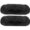 DEEPCRAFF 2 Pezzi Maniglia per Kayak, Maniglia per Paddle Board, Nero, Materiale, Impugnatura Ergonomica Morbida, Compatibile Canoa e Gommone, per Pesca e Uscite SUP