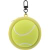 CHILDWEET Silicone Tennis Wallet Verde, Sports Zipper Storage Bag, Mini Coin Storage Bag, Cerniera, Scuola e Sport, per Cuffie e Chiavi, Organizza Monete e Piccoli Oggetti