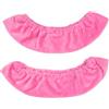 Generic Copri Lama per Pattini da Ghiaccio per Custodia Protettiva 2 Pezzi Design Antiscivolo in Peluche per Sport Invernali Materiale in Poliestere (Pink)