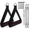 hehonsun Maniglie Palestra, Jawline Exerciser, Allenatore Muscolare Della Mascella, Esercizi, Maniglie per Palestra Professionale, Ergonomiche e Antiscivolo per Home Fitness, Tricipiti, Allenamento, 2 Pezzi