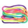 Vaguelly Corda per Saltare Ginnastica Ritmica, Fune Ritmica in Nylon, Design Sfumato Multicolore, Leggera e Portatile, Lunghezza Regolabile, per Allenamento Fitness e Spettacoli di Danza,