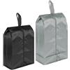 WHAMVOX 2 Pezzi Borsa Porta Scarpe da Viaggio 210d 43x23 Cm | Oxford Leggero, Chiusura con Zip, per Sandali e Scarpe, Formato Capiente per Valigia