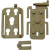 Generic Piastra Attacco Molle, Piattaforma Adattatore for Pouch | Si Monta Su Webbing Di Zaino for Creare Una Base Stabile for Accessori Outdoor Modulari