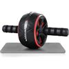 Lrocotanc Ruota Addominali - AB Roller - Roller per Addominali con Tappetino per Ginocchi - Fitness Trainer Home ABS Workout