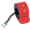 AGYBTSSRB Acceleratore da dito for scooter elettrico HX X6 Interruttore di controllo della velocità dell'acceleratore a pollice Parti di accessori for bici elettrica