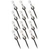 StaZamor 20PCS 15MM Esca per Pesca alla Carpa Punta per pungiglione con Punte, Accessori per Gancio per rig in Mais in Gomma, Strumento per Esca per la Pesca al Colpo, Forniture per Pescatore