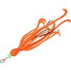 WNXGNHO Gonna da Pesca in Mare Esche morbide con Doppio Gancio spinato Esche Artificiali Calamari Skrit Esca Esche da traina Acqua salata
