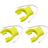 TWISAXC Boccaglio per erogatore da snorkel di,Giallo,4.8x5.5x2.9 cm