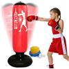 Meenewching Sacco da Boxe Gonfiabile per Bambini da 160 cm con Pompa