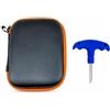 Homyl Contrappeso Mazza Regolazione Swing, Metallo resistente - compatibile con driver - per regolazione peso swing - per driver - per pratica, Scatola arancione con chiave inglese dedicata T25