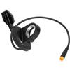 AGYBTSSRB Acceleratore a pollice 108X con spina impermeabile a 3 pin for bici elettrica/scooter elettrico 24V-72V Accessori for riparazioni acceleratore mano destra