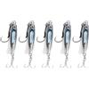 LatoYard Esche da pesca in metallo, 10-40 g, kit cucchiaio per pesce persico, salmone, merluzzo, esca in metallo, esca da riva e barca (20 g)
