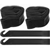 ibasenice Set di Camere D'aria per Bici 12-20x1.75/2.125 Leve | Gomma e Abs, Nero, Tenuta Migliorata, Assorbimento Urti e Resistenza al Calore