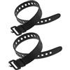 Toyvian 2 Pezzi Cinghia in Gomma per Coltello da Immersione Nera Regolabile
