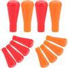 WATIIFUFU 12 Pezzi Punte Freccia in Gomma Morbida per Allenamento Tiro con Arco Freccette Protettive Sicure per Pratica di Caccia e Giochi all Aperto Ricambi Frecce Safety