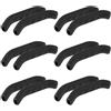 OSOLADY 6 Paia Coprileve Freno Bici Coprertura Impugnatura Leva Freno in TPR Nero Antiscivolo da Corsa e Mountain Bike