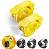 ZY-HUAN Mini morsetti per bilanciere, dimensioni regolabili, 30 mm, 28 mm, 25 mm, 23 mm, clip per pesi a sgancio rapido, per crossfit, allenamento professionale