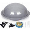 Chatonshen Ball Semisfera Propriocezione Palla Fitness Pedana Equilibrio Postura con Cupola Resistente agli Strappi E Base Antiscivolo Adatta per Esercizi a Casa, Array, Argento