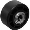 DECHOUS Ruota Cuscinetto per Attrezzature Fitness, Puleggia Fitness, Ruota per Tapis Roulante e Cyclette, Pp Pa, Nera, per Palestra