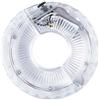 TOVINANNA Luce Ruota Bici LED Luce per Bici 12 Luci RGB Plastica 300 mAh Bianco Guida Notturna e Sport