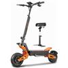 Zylvro X5 Monopattino elettrico con sedile, potenti doppi motori, batteria da 52V/60V, pneumatici da 11, doppi ammortizzatori idraulici, autonomia massima 100 km