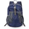 CAQYPVH Zaino da Viaggio All'aperto Zaino Pieghevole Borsa Leggera Zainetto Compatto Zaino Ripiegabile in Poliestere con Spallacci Regolabili Tasca Frontale E, Array, Blu Scuro