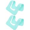 CAXUSD Patch Connettore per Pinna Tavola SUP 9 Pollici, 2 Pezzi | Pvc Verde Chiaro, Compatibilità Precisa Alloggiamento Pinna, Design per Laghi e Oceani