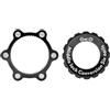 Generico Bike Center Lock Adapter - 54 X 44mm 6 Bolt Universal Gear | Disc Brake Rotor Adapter for Camping Outdoor Indoor Work Travel Survival Hiking Driveway Riding Commuting