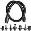 Connextion Adattatore per pompa SUP, pompa gonfiabile per barca, kit tubo dell'aria | Accessori per pompa ad aria elettrica SUP, 7 ugelli, attacco a vite, per stand up paddle board, gommoni, letto, tenda