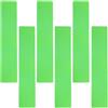 JUMPLAWN 6 Pezzi Kit Marcatori per Campo da Tennis e Pallavolo in PVC Rettangolare Verde, e Facile da Installare per Allenamento Sportivo e attività Ricreative