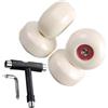QUXVUIS Set di cuscinetti per ruote da skateboard con cuscinetto a doppia e