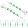 Housoutil 20 Pezzi Tee da Golf Golf Ball Spikes in Plastica Riutilizzabili Stabili 70/83mm 4 Punte