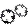 DUANSIYU Corone per Bicicletta 1 Pz 64BCD Ovale Rotondo 22T 24t 26t 28T MTB Bike Sostituire Interno Ruota di Catena Dente Piastra(Round 22T)