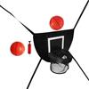 MUXZSIZ Mini Trampolino in Tessuto Oxford,con Due Palline,49x36cm