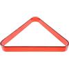 SEWOART Triangolo da Biliardo Resistente e Compatto in PC per Palline da Biliardo Rosso e Amici Appassionati del Gioco