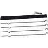 Sharplace Set di 4 aste di Supporto per finestre di Tende da Tetto in Metallo, e tendalino, Accessorio da Campeggio.