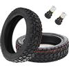 MotuTech Pneumatici Fuoristrada da 8,5 Pollici per Xiaomi M365 M365 PRO PRO 2 1S Essential Lite Mi 3 50/75-6.1 8 1/2 * 2 Ruota di Scorta Spessa con Valvola Antiscivolo Tubeless (2 Pezzi)